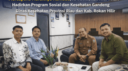 Maraknya Narkoba di Rokan Hilir, HPMM Akan Gandeng Dinas Kesehatan Riau dan Dinas Kesehatan Rohil Gelar Program Sosial dan Kesehatan.