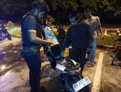 Tim Raga Res Kampar Patroli Ke Berbagai Titik Strategis Bangkinang, Kasat Samapta Pastikan Situasi Aman Dan Kondusif