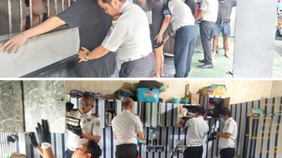 Perketat Pengawasan, Lapas Narkotika Rumbai Gelar Razia Blok Hunian dan Tes Urine
