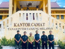 Bangun Kolaborasi, HPMM ROHIL Silaturahmi dengan Camat Tanah Putih Tanjung Melawan