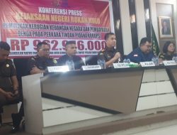 Kejari Rokan Hulu Berhasil Pulihkan Kerugian Keuangan Negara Rp962,9 Juta dari Perkara Korupsi