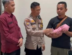 Bripka Nasrul Jamil Jenguk Bayi Korban Kecelakaan yang Viral, Pastikan Ibu dan Anak Sehat
