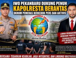 IWO Pekanbaru Dukung Penuh Kapolresta Berantas Oknum Pemeras Berkedok Pers dan Aktivis