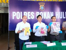 Suami Siri Tikam IRT di Ujungbatu, Ditangkap Tim Gabungan Saat Bersembunyi di Nias Selatan.