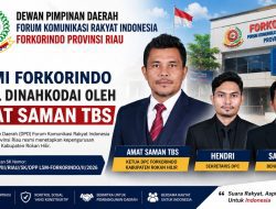 LSM Forkorindo Resmi Dinakhodai Amat Saman TBS di Rokan Hilir, DPC Diharapkan Jadi Mitra Pengawasan dan Aspirasi Masyarakat