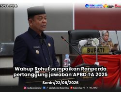 Wabup Rohul Sampaikan Ranperda Pertanggung Jawaban APBD Tahun Anggaran 2025