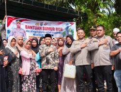 *Polres Rokan Hulu Resmikan Sumur Bor untuk Warga Rambah Samo, Wujud Nyata Pengabdian Polri di HUT Bhayangkara ke-80*