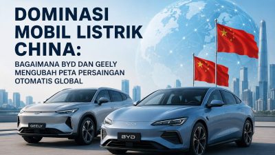 Dominasi Mobil Listrik China: Bagaimana BYD dan Geely Mengubah Peta Persaingan Otomotif Global