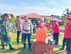 Polsek Kampar Kiri Gelar Apel Siaga Karhutla 2026, TNI-Polri, Pemerintah dan Perusahaan Perkuat Sinergi Cegah Kebakaran