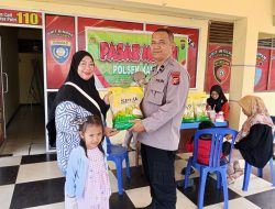 POLRES KAMPAR BERSAMA BULOG GELAR GERAKAN PANGAN MURAH – 810 KILOGRAM BERAS SPHP DISALURKAN KE MASYARAKAT”