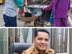 PUPR Rokan Hulu Manfaatkan Aspal Daur Ulang untuk Tambal Jalan Berlubang, Hemat Anggaran dan Percepat Penanganan