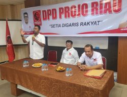 Projo Riau Gelar Rapat Perdana Usai SK Pengurus Baru, Konsolidasi DPC dan PAC Jadi Prioritas