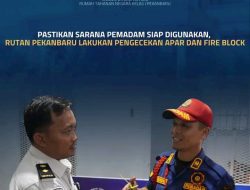 Pastikan Sarana Pemadam Siap Digunakan, Rutan Pekanbaru Lakukan Pengecekan APAR dan Fire Block