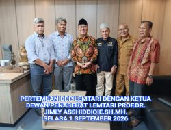 DPP LEMTARI Siapkan Penobatan Prof. Jimly Asshiddiqie sebagai Tokoh Adat Nasional Pertama