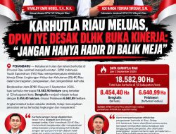 KARHUTLA RIAU MELUAS, DPW IYE DESAK DLHK BUKA KINERJA: “JANGAN HANYA HADIR DI BALIK MEJA”.