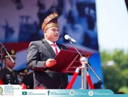 Tegas dan Lantang, Ketua DPRD Bengkalis Bacakan Teks Proklamasi HUT ke-81 RI