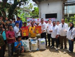 Projo Bersama Petani Riau Tampung Aspirasi, Salurkan Pupuk dan Alat Pertanian di Hari Tani Nasional