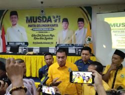 H. Suparman Buka Musda Golkar Rohul ke-VI, Bupati dan Forkopimda Hadir