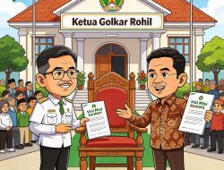 Bistamam Menuju Ketua Golkar Rohil. Afrizal Sintong Meninggalkan Catatan 10 Kursi DPRD