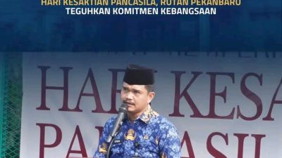 Hari Kesaktian Pancasila, Rutan Pekanbaru Teguhkan Komitmen Kebangsaan