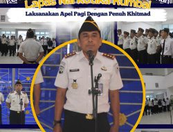 Perkuat Disiplin dan Integritas, Lapas Narkotika Rumbai Laksanakan Apel Pagi dengan Penuh Khidmat