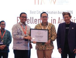 Pemko Pekanbaru Terima Penghargaan Bergengsi The 2nd Indonesia Tourism Marketing Week (ITMW) 2026